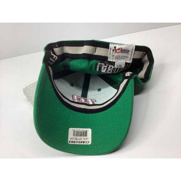 Bobby Labonte NASCAR Racing Hat Men's L/XL Green Real Fit Vintage 36 Wildcat - Picture 6 of 6